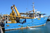 Fishing vessel Senhora De Fatima in Darwin preparing to leave for the season ahead.