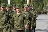 Russian servicemen