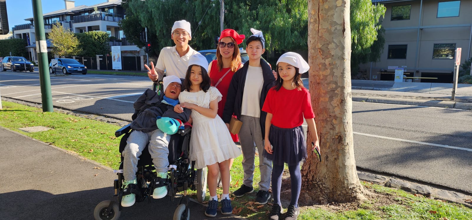 Nathan dan keluarganya