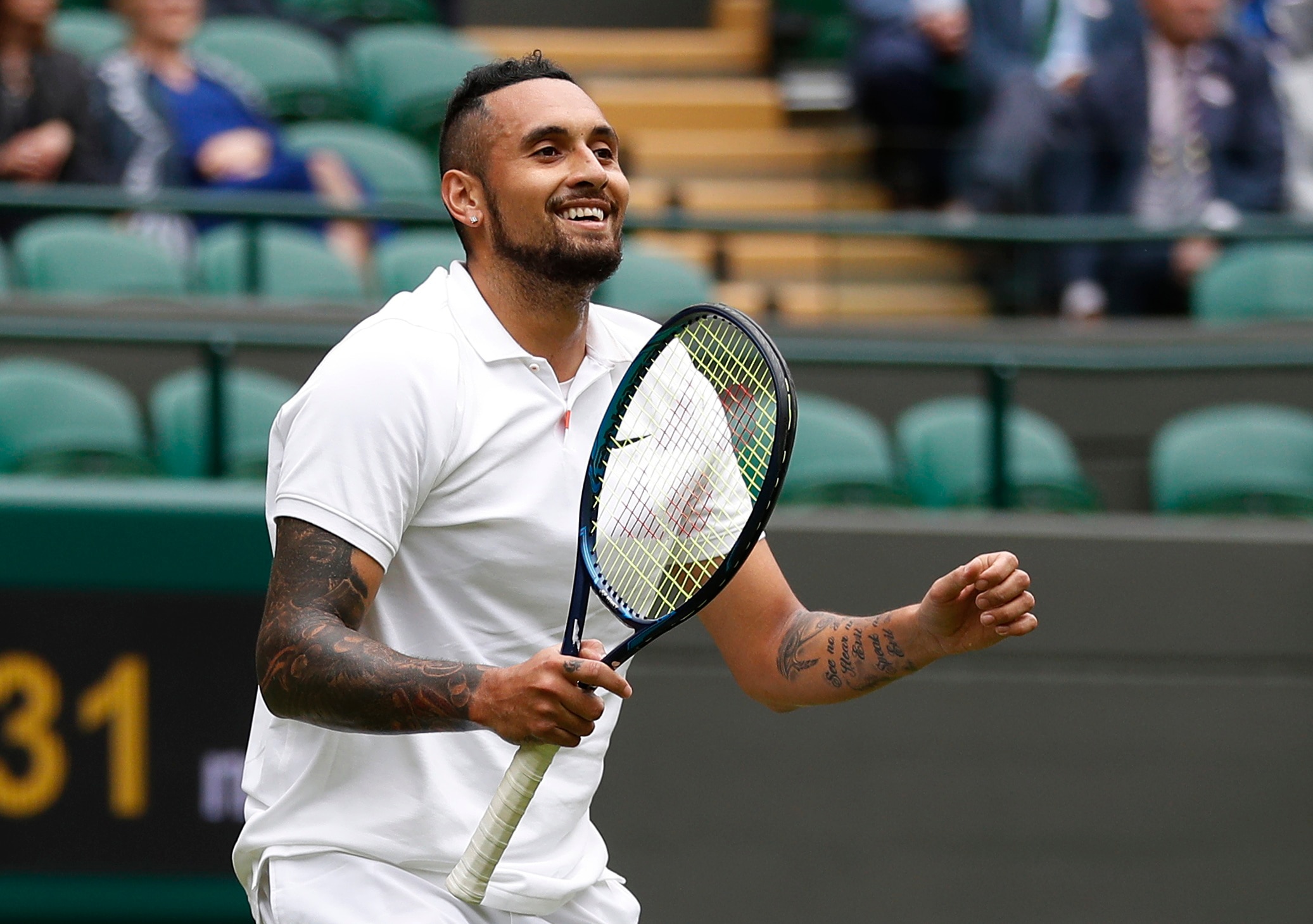 Nick Kyrgios And Ash Barty Move Into Third Round At Wimbledon As James ...