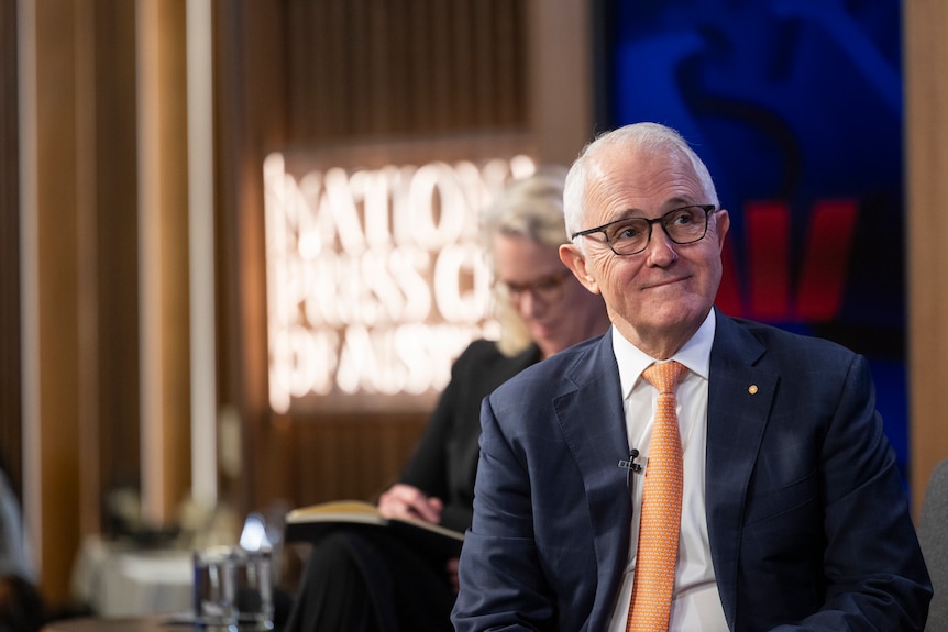Malcolm Turnbull at the National Press Club 
