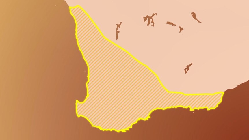 A map of Noongar country