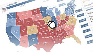 US election map