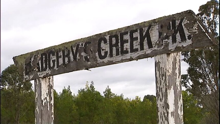 Badgerys Creek sign