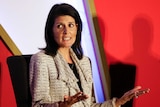 South Carolina Governor Nikki Haley speaks in Orlando, Florida