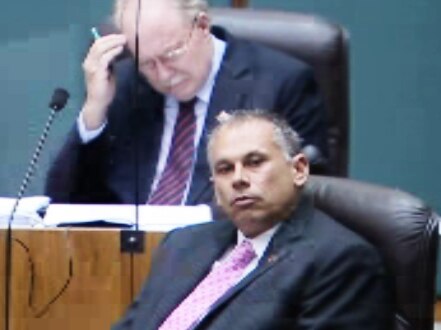 Adam Giles in NT Parliament