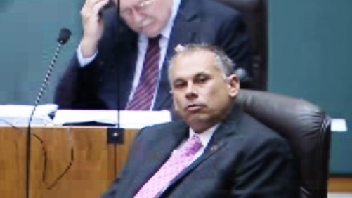 Adam Giles in NT Parliament