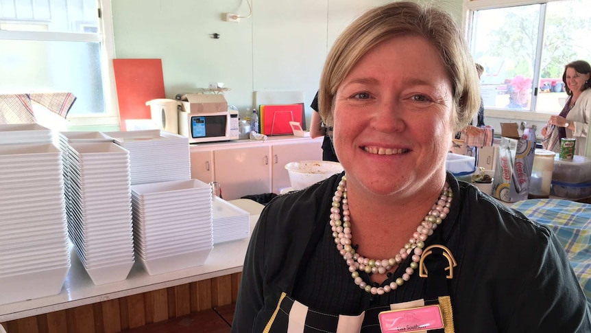 Lisa Southern has catered for Weengallon's Pink Ladies Day for 17 years