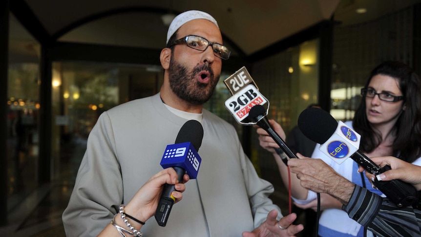 Man Haron Monis at pre-trial hearing Monday, April 18, 2011