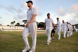 Caribbean nightmare: England trudge off after another dour fifth-day display.