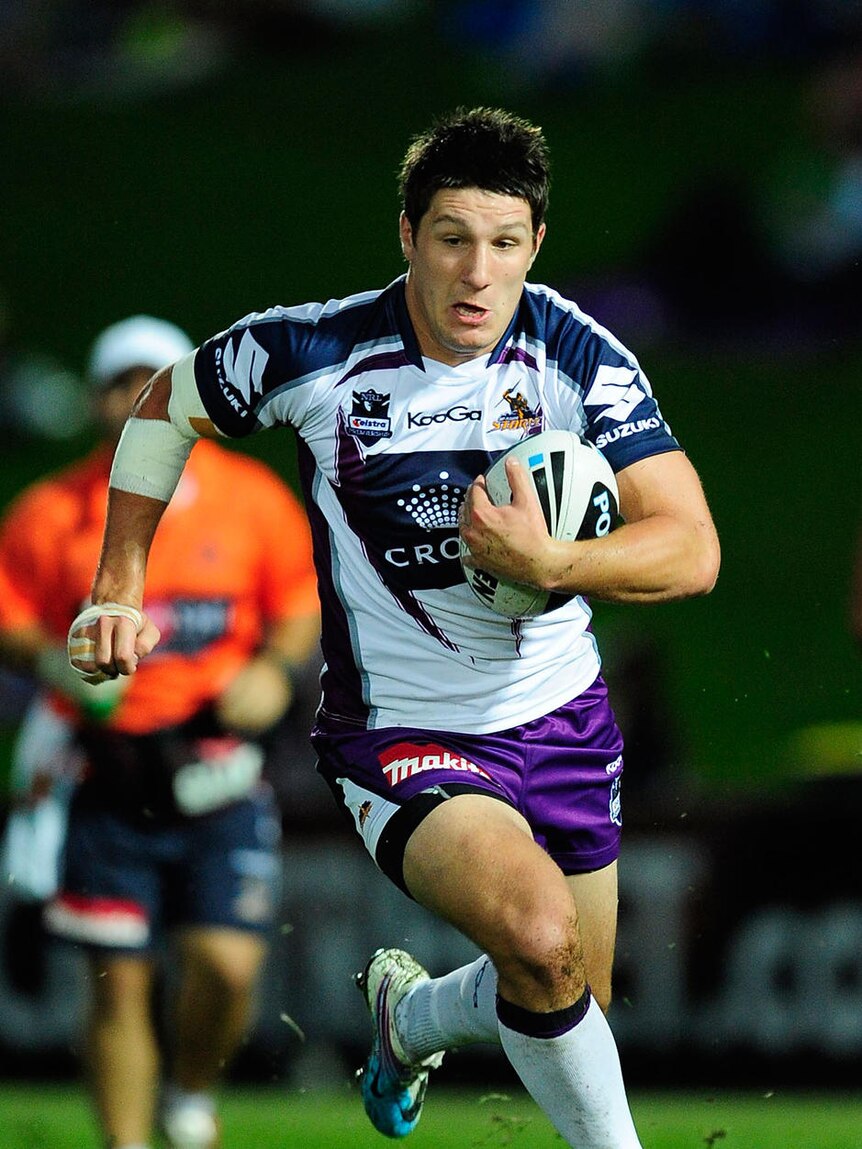Excitement factor: Widdop says the Storm look forward to challenges without their Origin stars.
