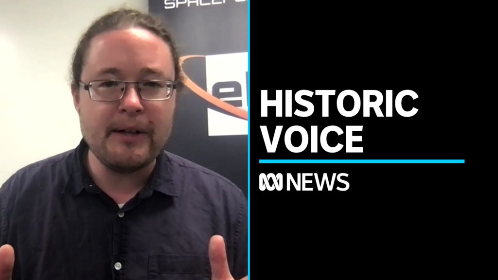 The voice behind NASA's historic rocket launch - ABC News