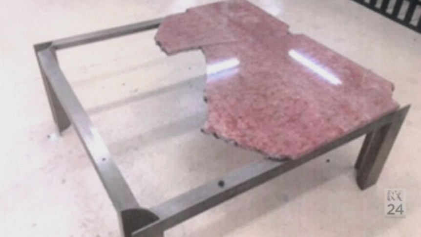 Marble table found 'broken' after party hosted by Tony Abbott