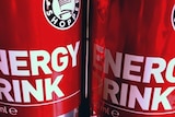 Two cans of energy drink.
