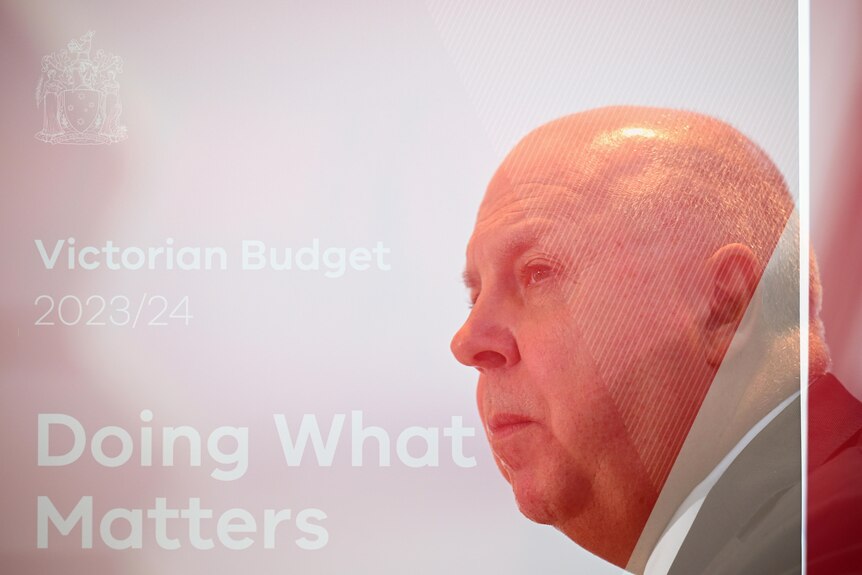 Tim Pallas in profile on budget day