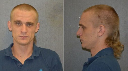 A front and side short of escaped prisoner Jake Devenney-Gill