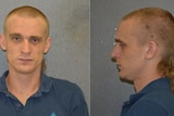 A front and side short of escaped prisoner Jake Devenney-Gill