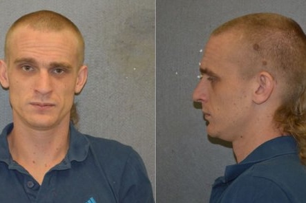A front and side short of escaped prisoner Jake Devenney-Gill
