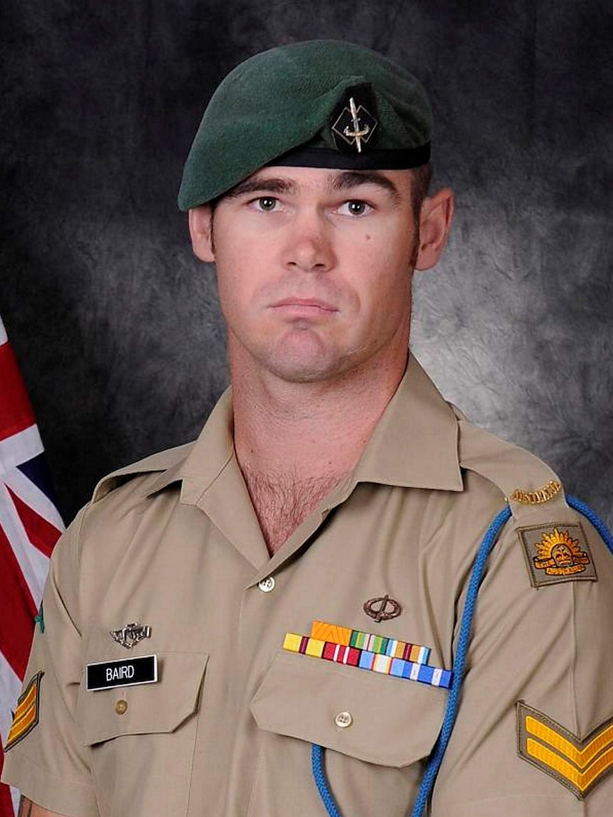 Corporal Cameron Stewart Baird.