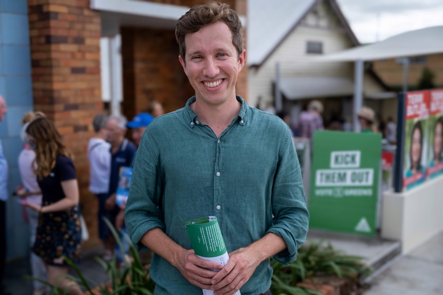 Greens Griffith candidate Max Chandler-Mather