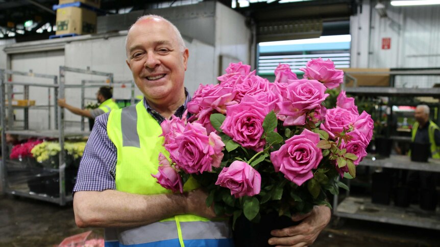 Joe Nati produces fragrant, fresh cut blooms in north-west Sydney.