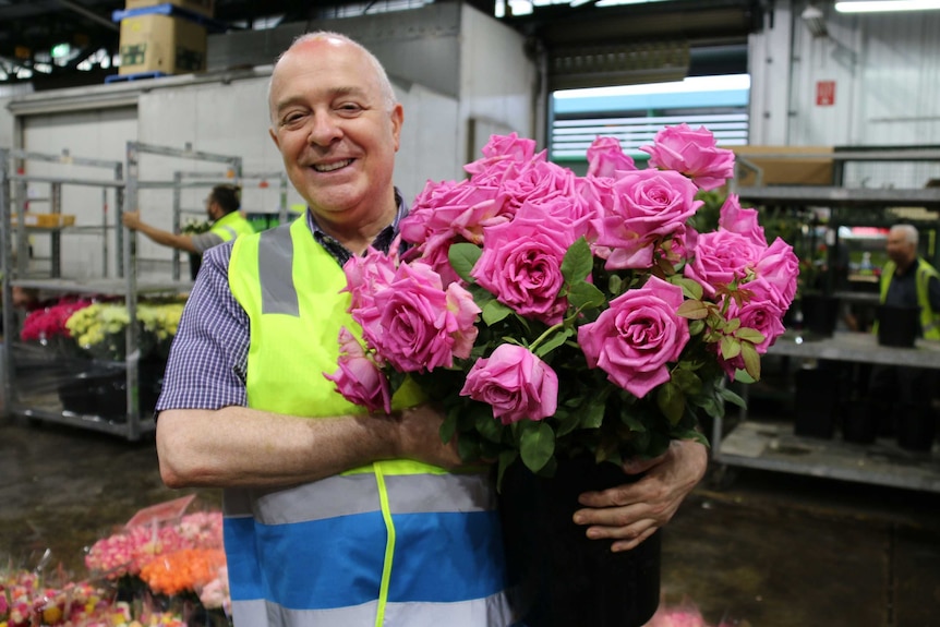 Joe Nati produces fragrant, fresh cut blooms in north-west Sydney.