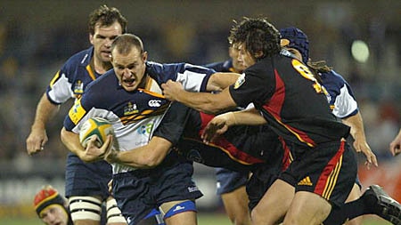 Stirling Mortlock in action