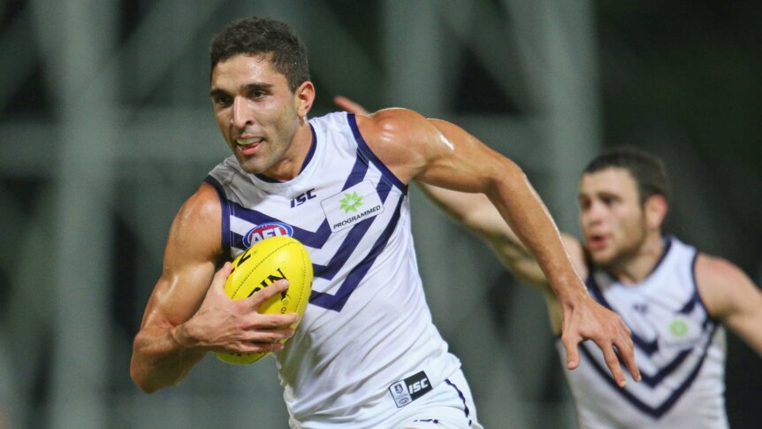 Anthony Morabito in action for Fremantle