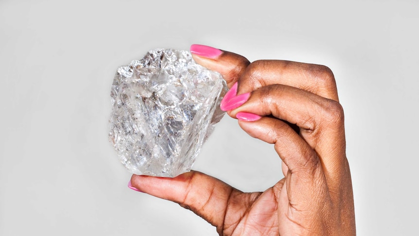 It is the second largest gem quality diamond ever recovered
