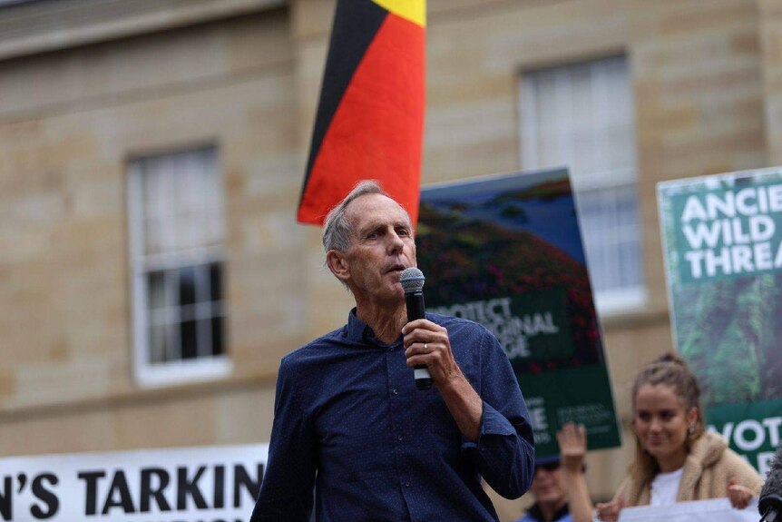 Bob Brown, former leader of the Greens