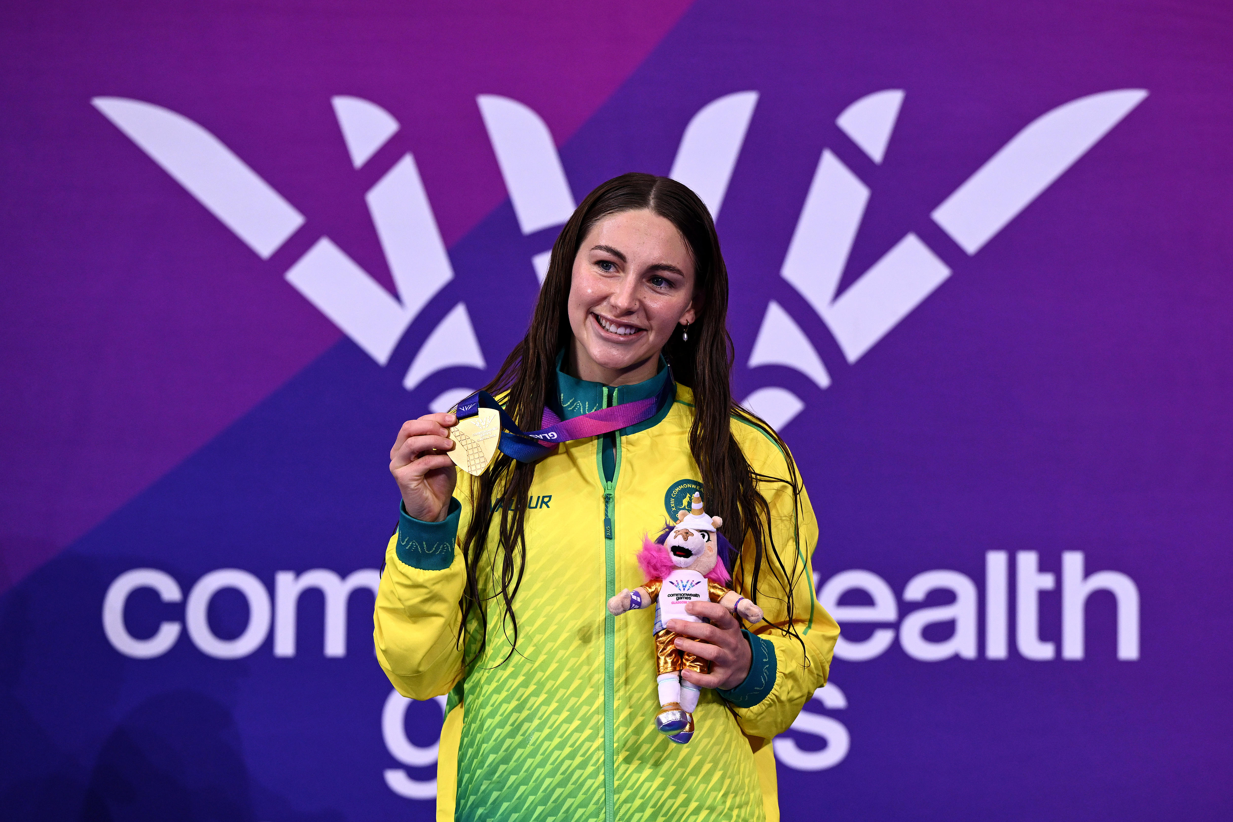 Para swimming champion matched by her dog in gold medal winning feats