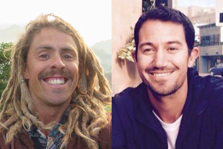 Missing West Australian surfers Adam Coleman and Dean Lucas