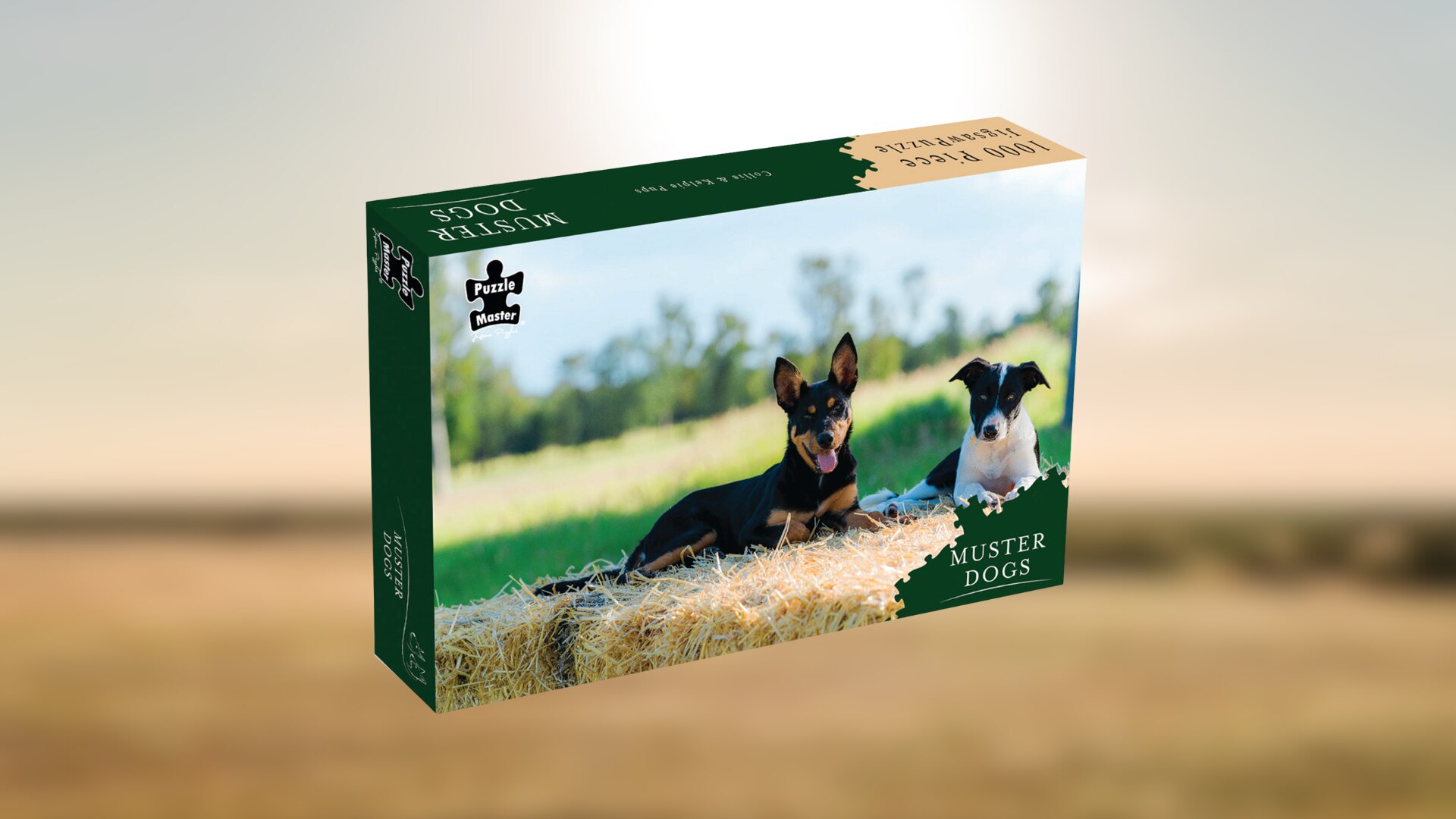 Muster Dogs Best Mates Jigsaw Puzzle
