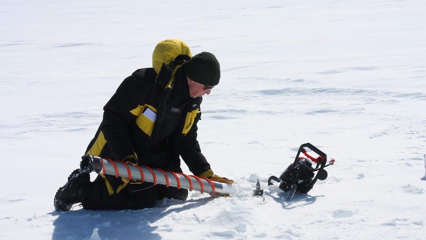 Glaciologist Dr Tas van Ommen