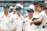 The Australian team await a decision on day five