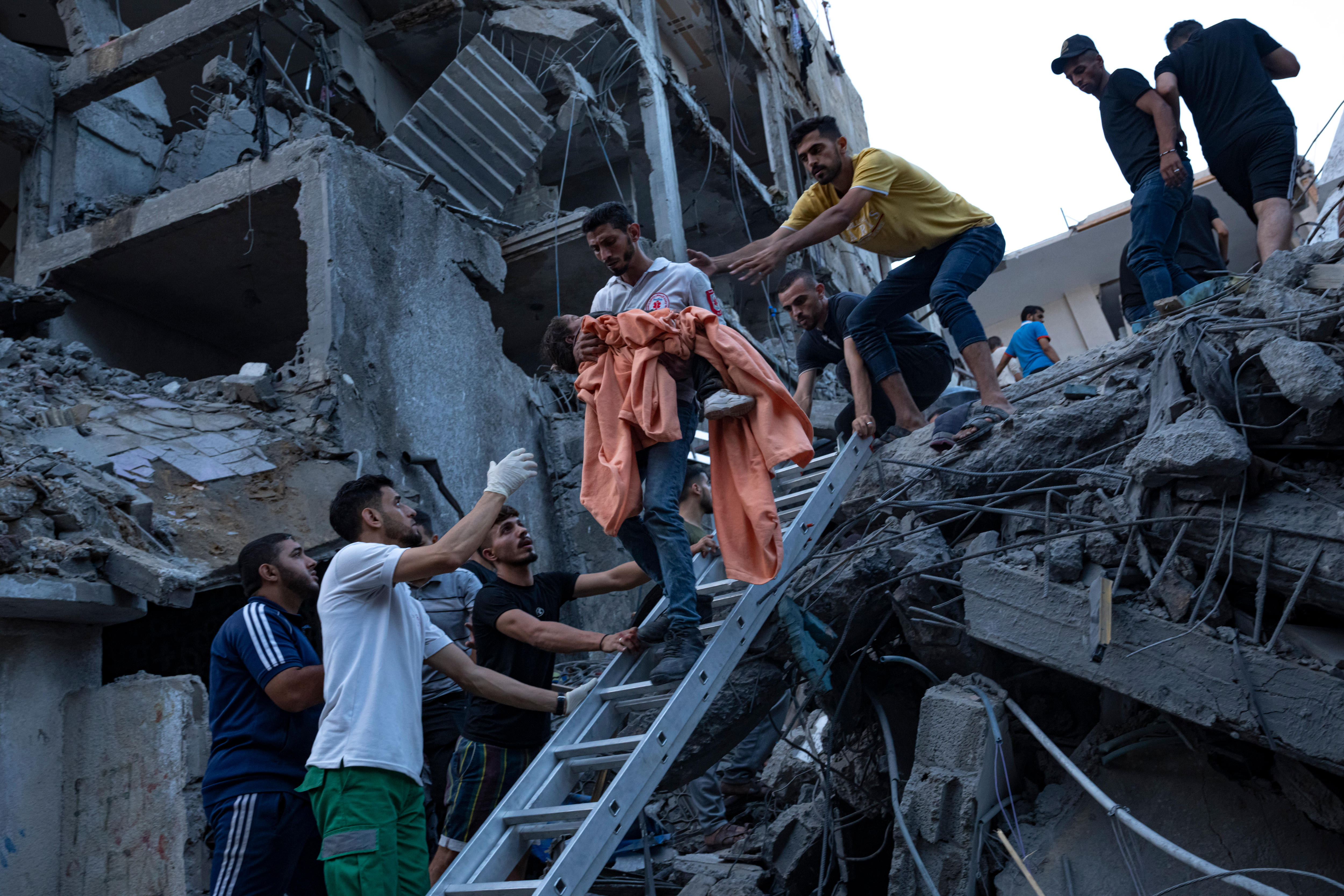 As Air Strikes Devastate Gaza, Israel Forms Unity Government To Oversee ...