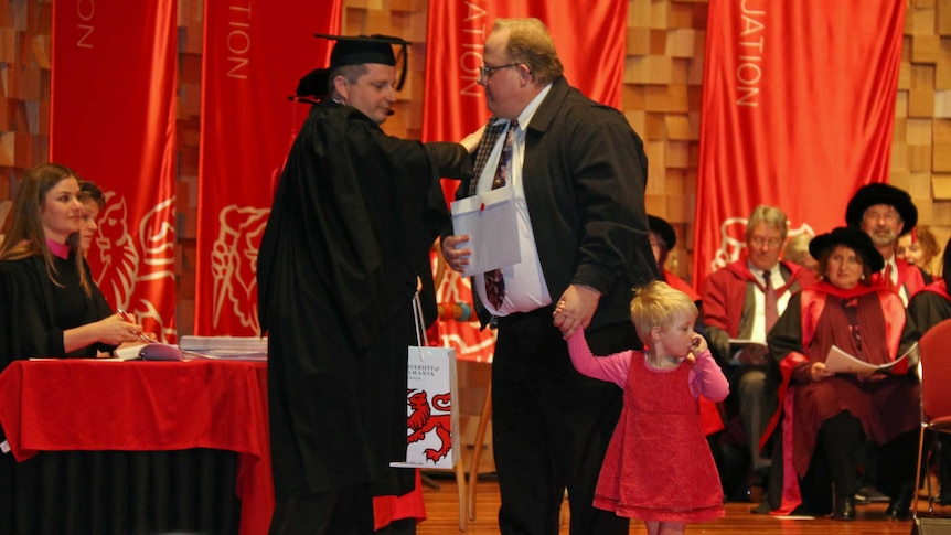 Tim and Emily Watson accept Jodie's posthumous graduation certificate