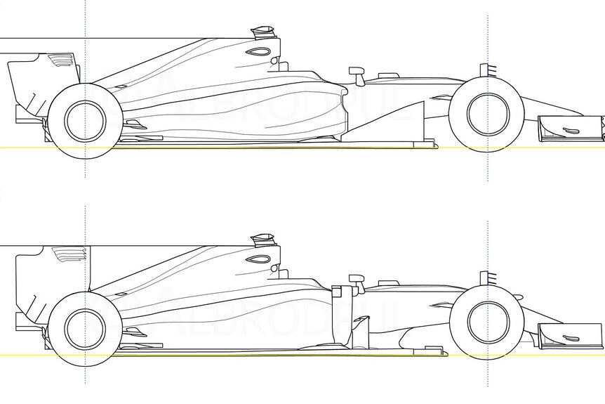 F1 car design
