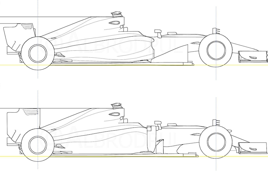 F1 car design