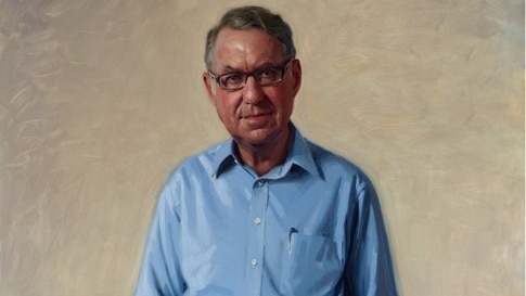 Portrait of David Gonski ac, by Paul Newton