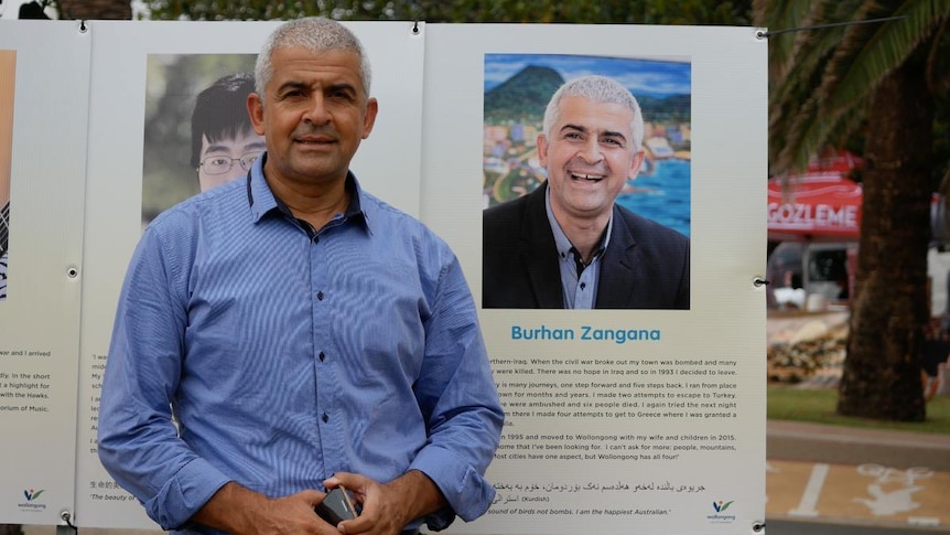 Wollongong City Council featured Burhan on their 'Australia Day walk' on Wollongong Harbour.