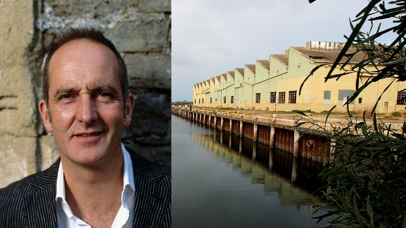 Grand Designs presenter Kevin McCloud has lobbied for Port Adelaide's Shed 26 to be saved and repurposed, May 6, 2019.