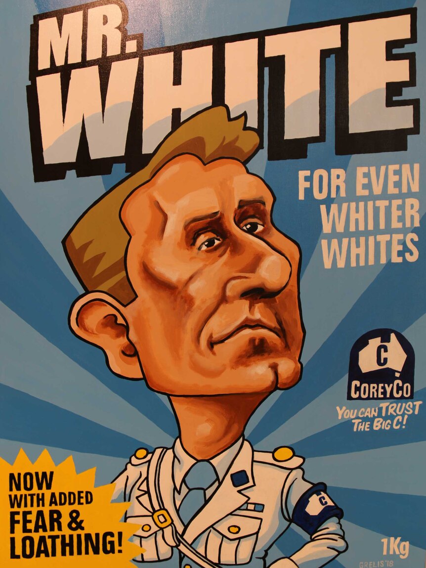 Cory Bernardi AKA Mr White, by Murray Grelis.