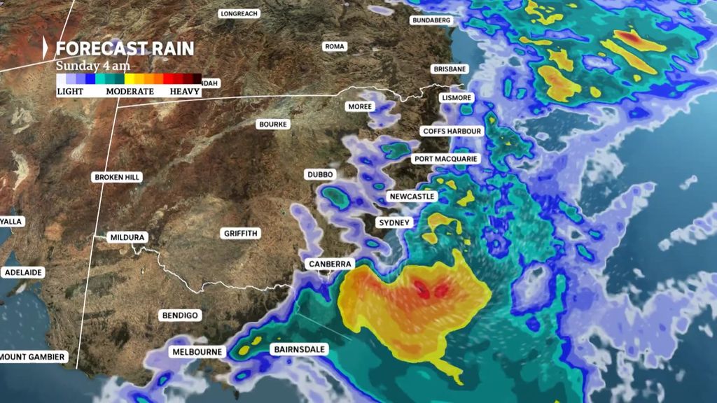 The heaviest rain for this week - ABC News