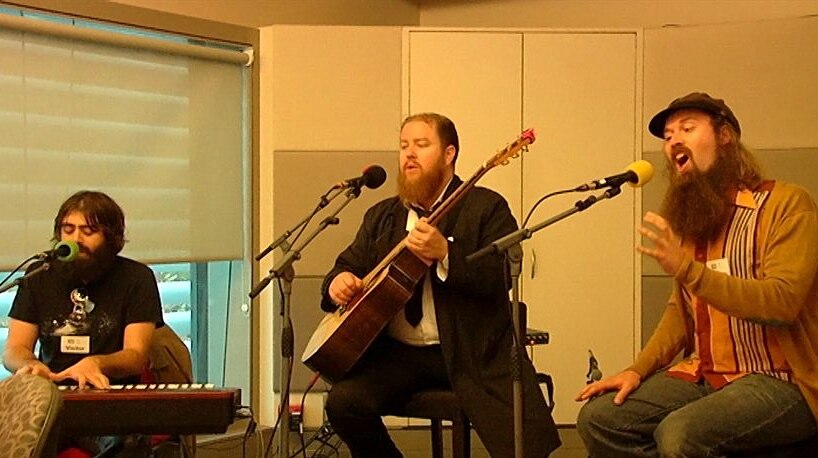 The Beards live on Perth local radio