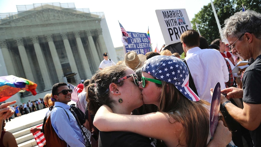 Californians celebrate after Supreme Court gay marriage ruling