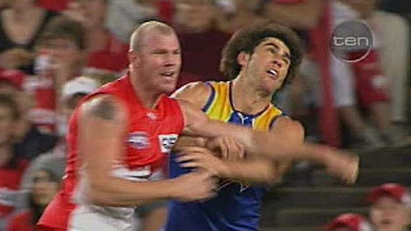Barry Hall has again apologised to Brent Staker for the punch.