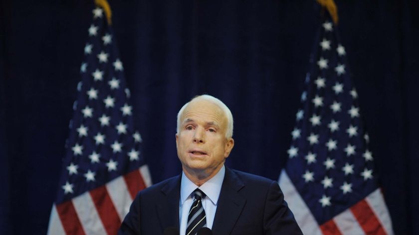 Republican presidential nominee John McCain