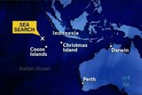 Eleven people are still missing after their boat sank in the Indian Ocean.