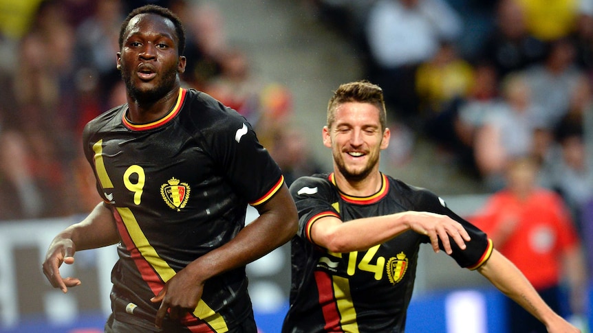Lukaku scores for Belgium